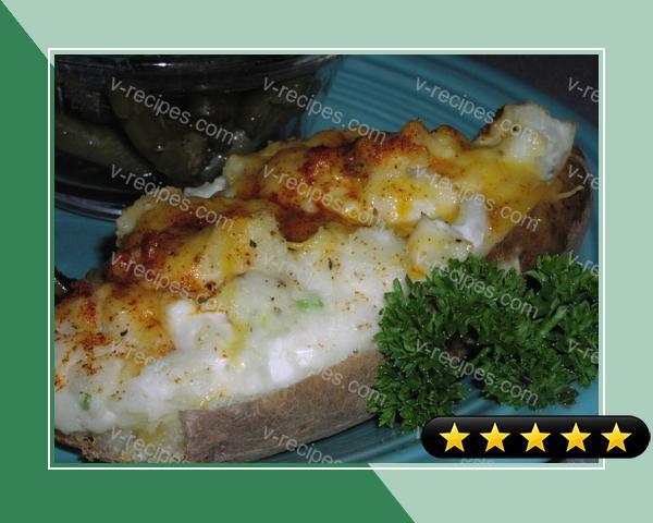 Twice Baked Potatoes for Two recipe