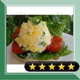Tomato Basil Egg Salad Sandwich recipe