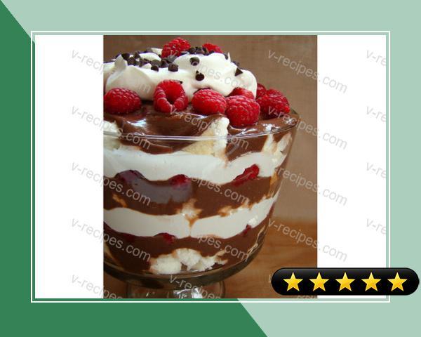 Low-Fat Chocolate Raspberry Trifle recipe