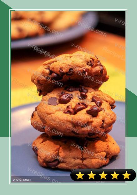 Puffed-Up Chocolate-Chip Cookies recipe