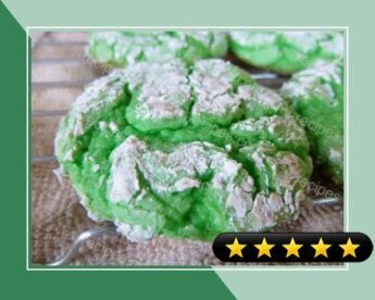 How the Grinch Crinkled Christmas Cookies recipe