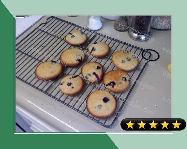 Fresh Blueberry Drop Cookies recipe