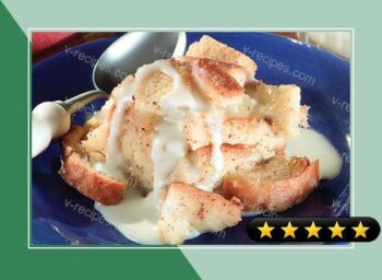 Bread Pudding with Marshmallow Sauce recipe