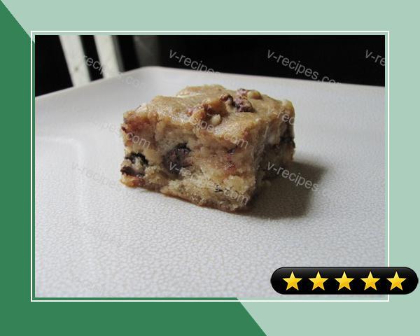 Banana Blondies With Chocolate Chips and Walnuts recipe