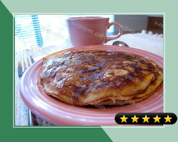 Rolled Oats and Pecan Pancakes recipe