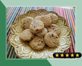 Chewy Crispy Chocolate Chip Cookies the Skinny Way! recipe