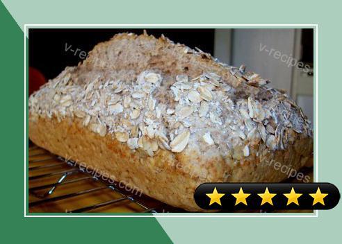 Oatmeal Topped Beer Bread recipe
