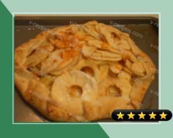 Cheddar-Apple Galette recipe