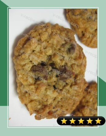 The Best Chocolate Chip Oatmeal Cookies recipe