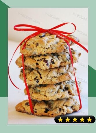 Oatmeal Cranberry Chocolate Spice Cookies recipe