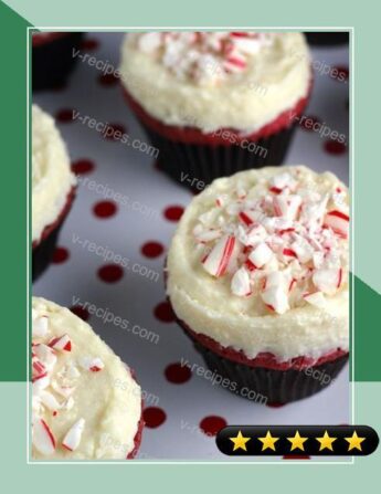 Peppermint Red Velvet Cupcakes recipe