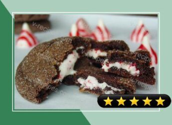 Fudgy White Chocolate Peppermint Cookies recipe