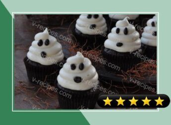Halloween Ghosts on Carrot Cupcakes recipe