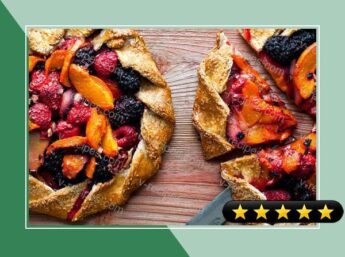 Mixed Red Fruit, Apricot and Hazelnut Galette recipe