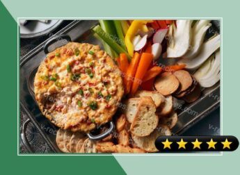 Three-Cheese Roasted Red Pepper Dip recipe