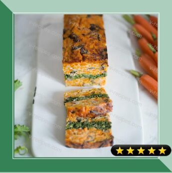 Savory Baked Carrot and Broccoli Rabe Terrine recipe