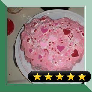 Valentine Heart Cake recipe