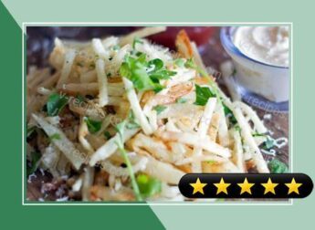 Truffle Parmesan Shoestring French Fries recipe