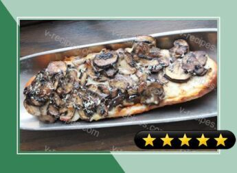 Mushroom French Bread Pizza recipe