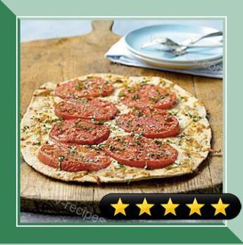 Gorgonzola and Mortgage Lifter Tomato Pizza recipe