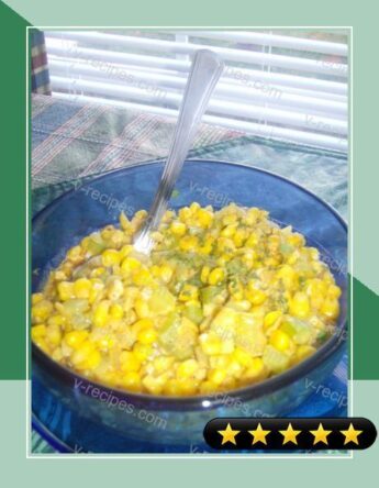 Curried Creamed Fresh Corn Great for Summer recipe