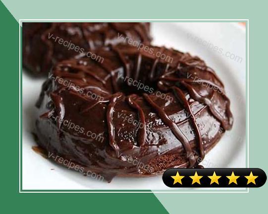 Chocolate Covered Chocolate Donuts recipe