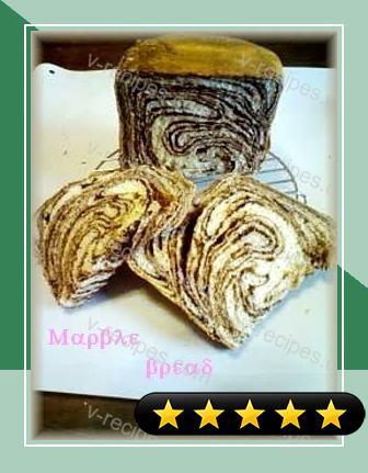 Chocolate Marble Bread Made in a Bread Machine recipe