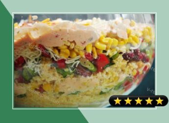 Tex-Mex Cornbread Salad recipe