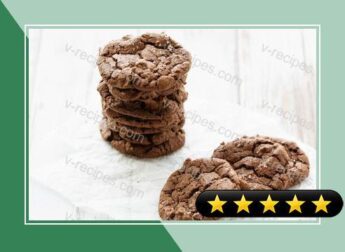 Salted Double Chocolate Cookies recipe