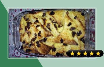 Bread n Butter Pudding with Dates recipe