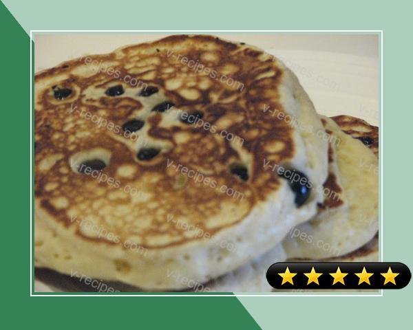 Crazy Delicious Blueberry Pancakes recipe