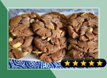 Dark Chocolate Peanut Butter Cookies recipe