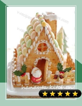 Decorated Cookie House Hexen (Witch) House recipe