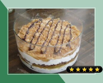 Peanutty Apple Trifle Dessert recipe