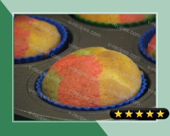 Rainbow Bright Cupcakes recipe