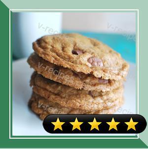 Flourless Chocolate Chip Biscoff Cookies recipe