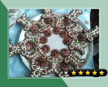 Gingerbread Reindeer Cookies recipe