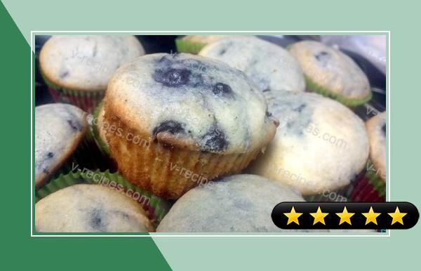 Juicee's blueberry sugar cakes recipe