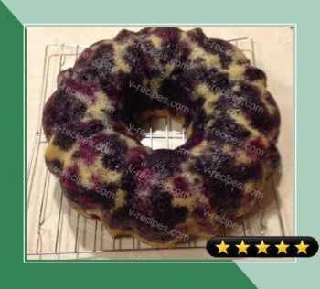 Michelle Obama's Blueberry Bundt Cake recipe