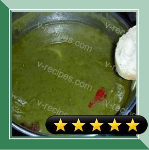 Spinach and Buttermilk Soup recipe