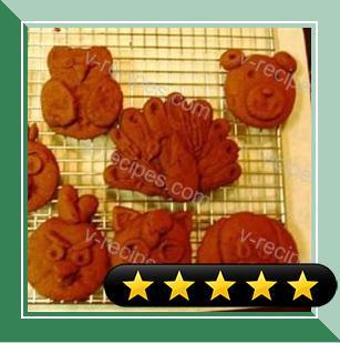 Chocolate Teddy Bear Cookies recipe