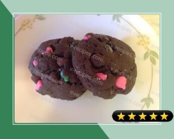 Mint Chips Chocolate Cookies recipe
