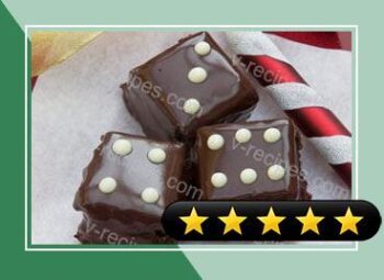 Chocolate Glazed Brownie Squares recipe