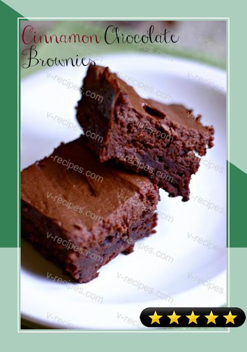 Cinnamon Chocolate Brownies recipe