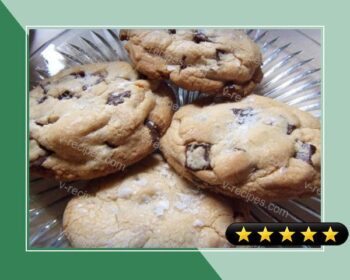 Salted Chocolate Chip Cookies recipe