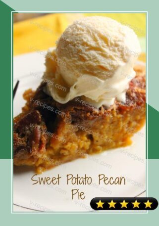 Sweet Potato Pecan Pie recipe