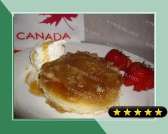 Pouding Chomeur With Maple Syrup recipe