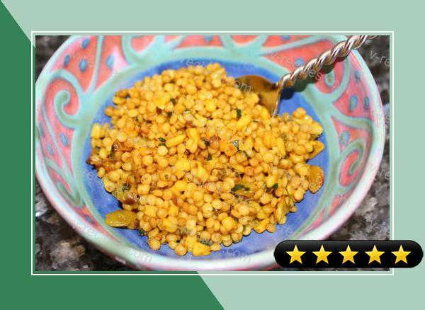 Curried Israeli CousCous recipe