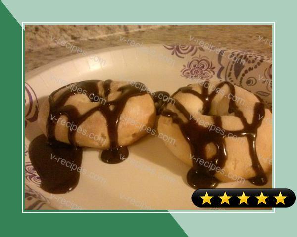 Semi Donuts with Chocolate Gravy!! recipe