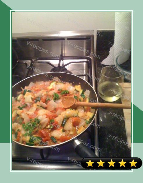 My Easy and Simple Ratatouille with Pasta recipe